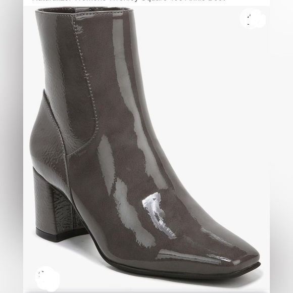 Naturalizer Shoes Womens Wrenley Square Toe Ankle Boot Size 6.5 NEW - Picture 1 of 8
